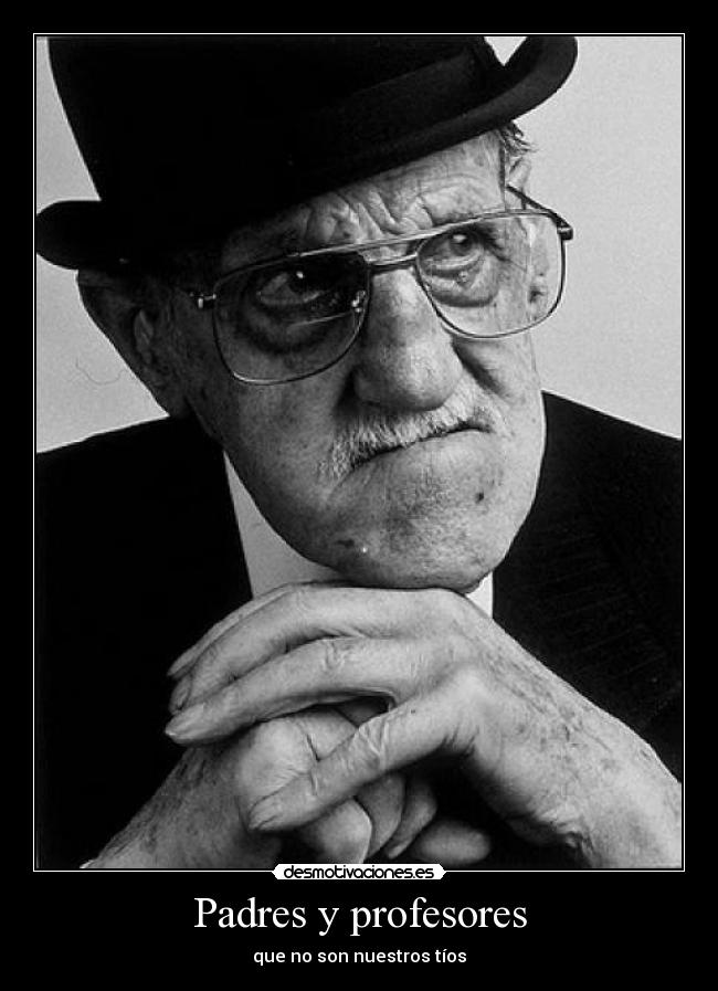 Padres y profesores - que no son nuestros tíos