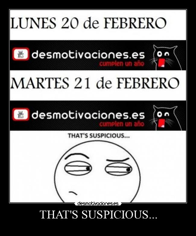 THATS SUSPICIOUS... - 