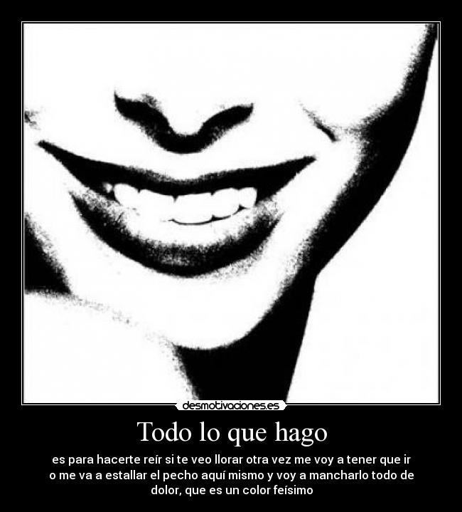 Todo lo que hago - 