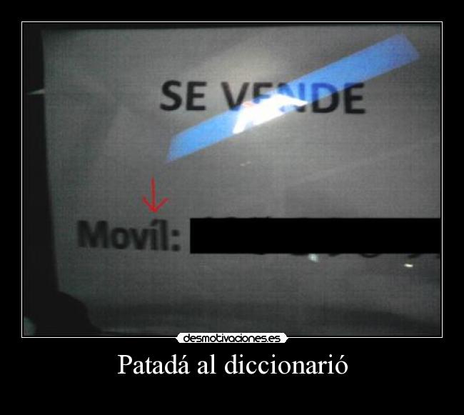 Patadá al diccionarió - 