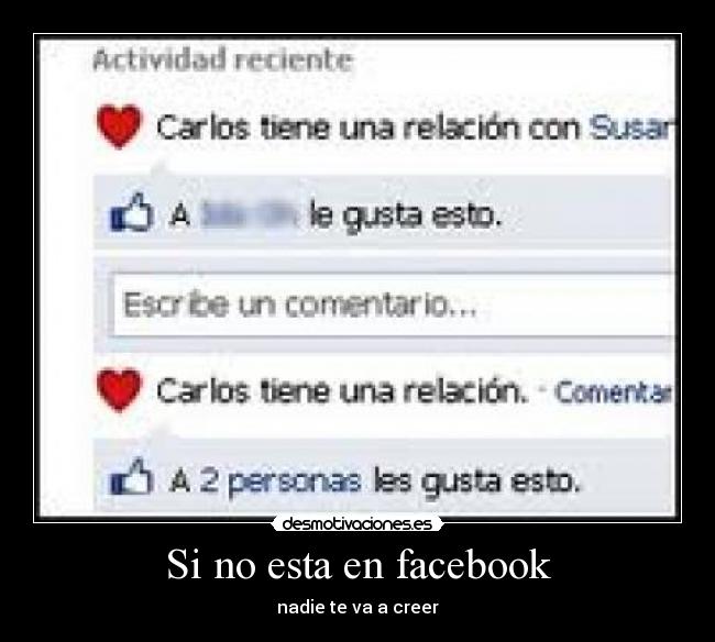 Si no esta en facebook -