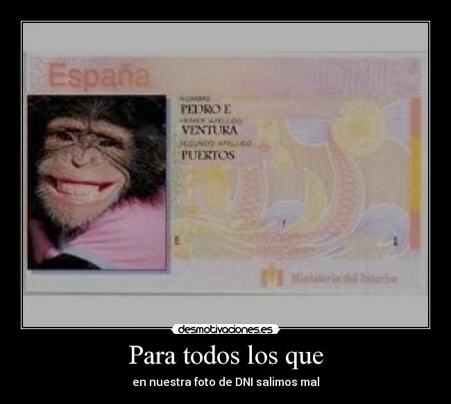 Para todos los que - 