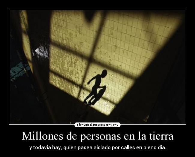 Millones de personas en la tierra -