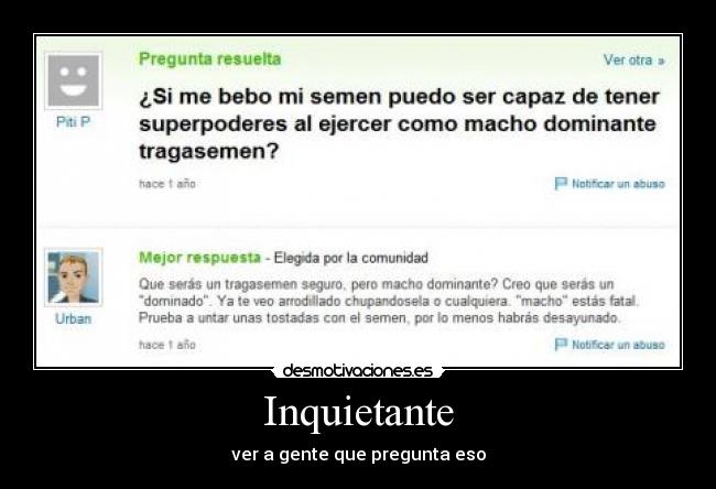 Inquietante -