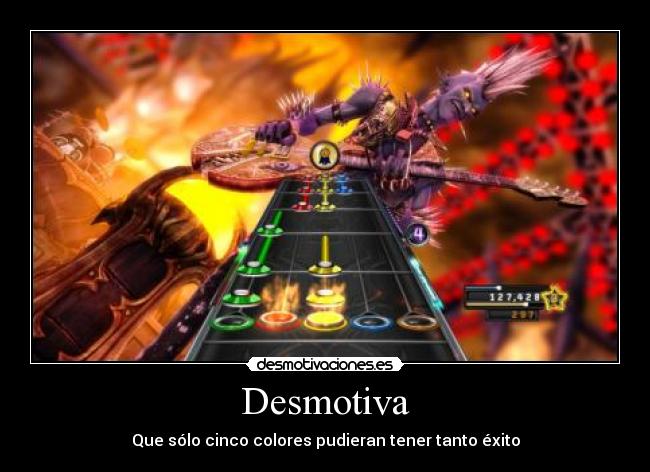 Desmotiva - Que sólo cinco colores pudieran tener tanto éxito