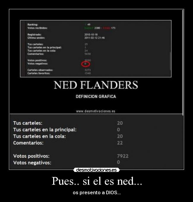 Pues.. si el es ned... -