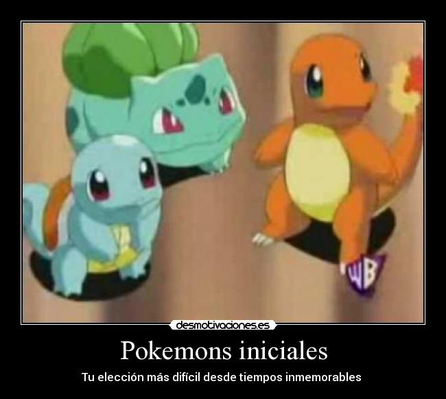 Pokemons iniciales -