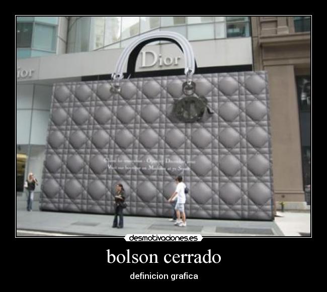 bolson cerrado - definicion grafica