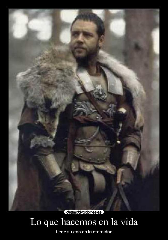 Lo que hacemos en la vida - 
