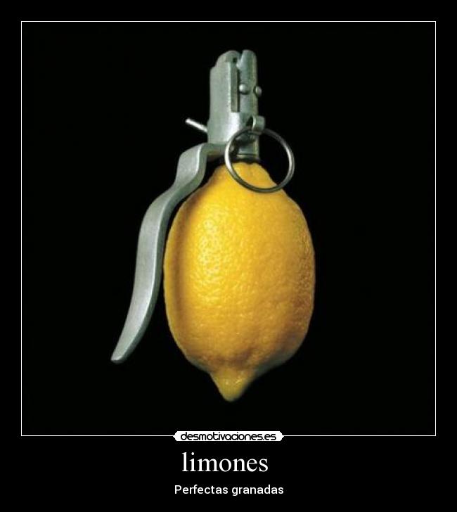 limones - Perfectas granadas