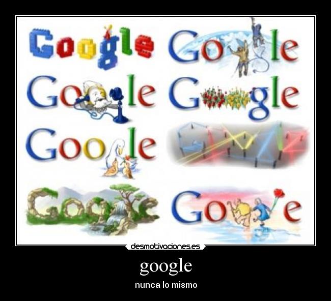 google - nunca lo mismo