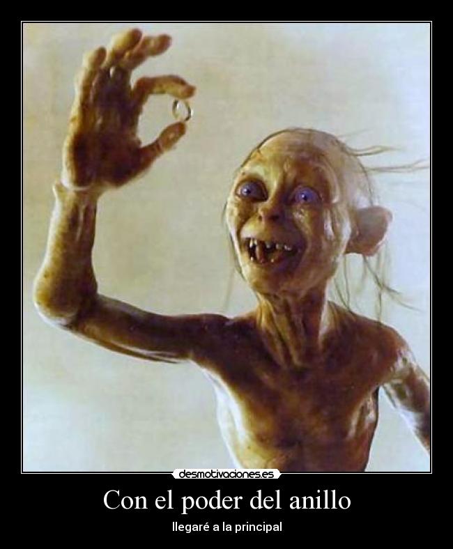 carteles anillo desmotivaciones