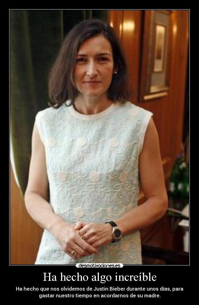 Ha hecho algo increíble - 