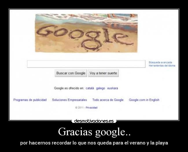 Gracias google.. - 