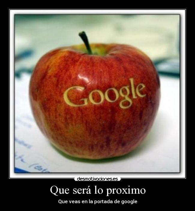 Que será lo proximo - 