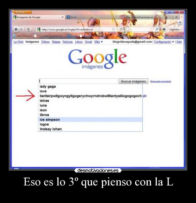 Eso es lo 3º que pienso con la L -