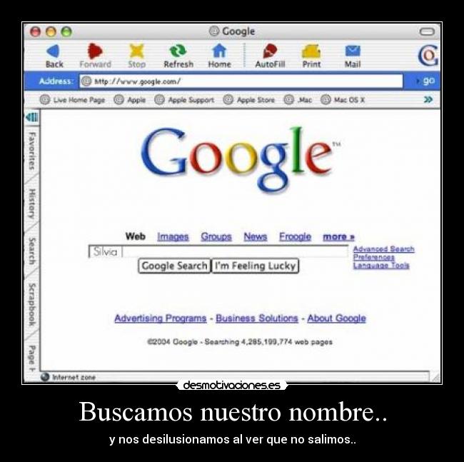 Buscamos nuestro nombre.. -