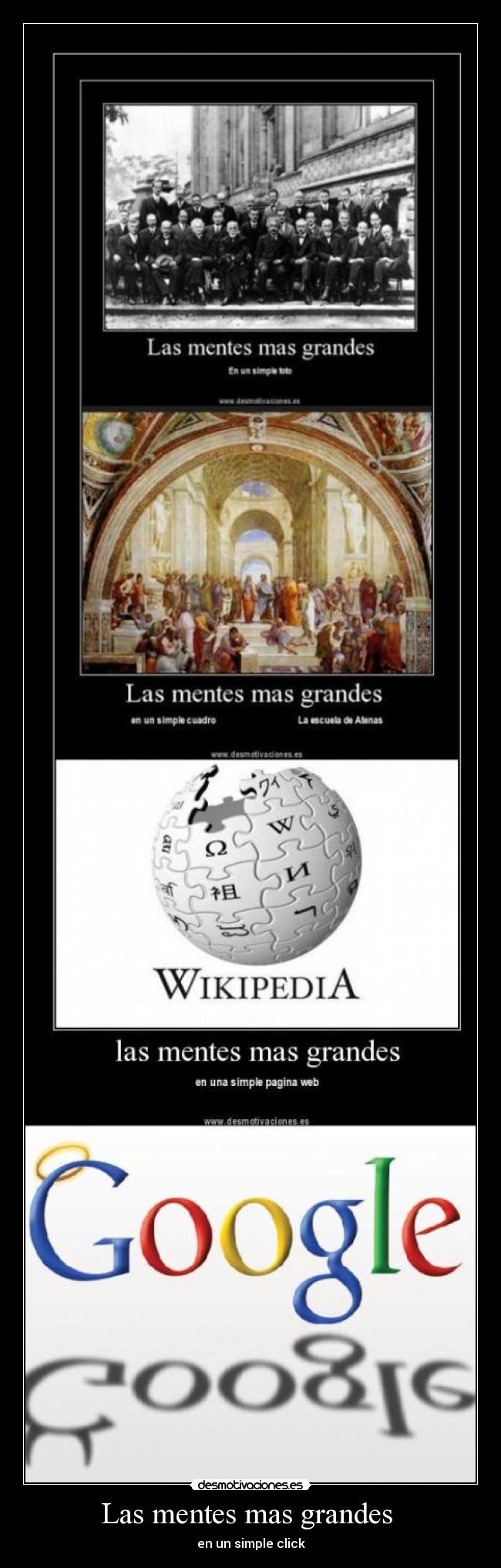 Las mentes mas grandes - en un simple click