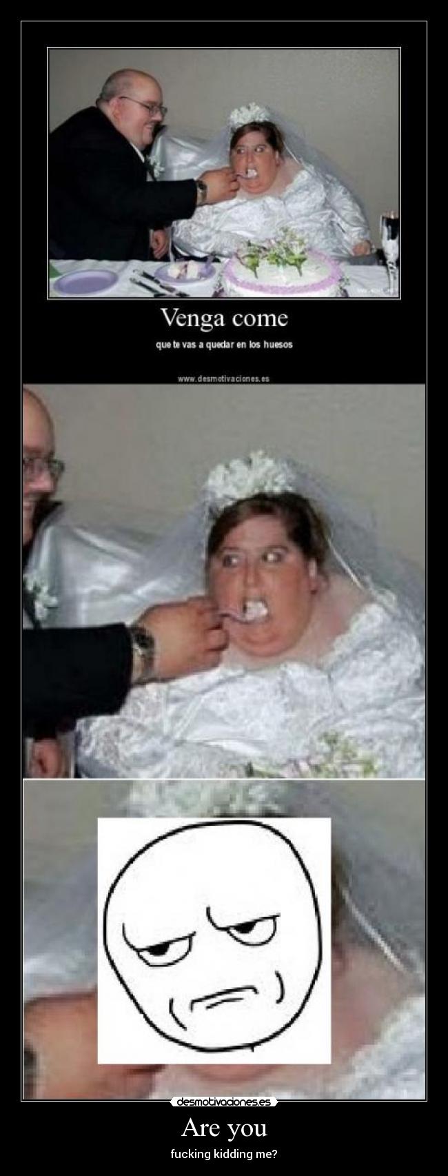 Are you - fucking kidding me?