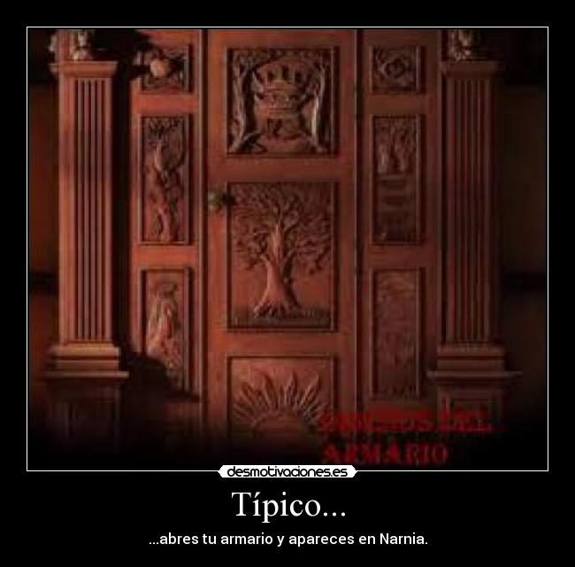 Típico... -