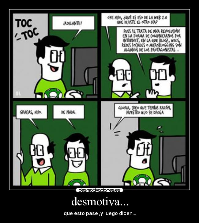 desmotiva... - que esto pase ,y luego dicen...