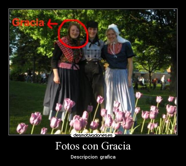 Fotos con Gracia - Descripcion grafica