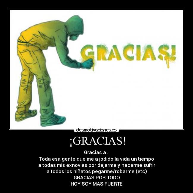 ¡GRACIAS! -