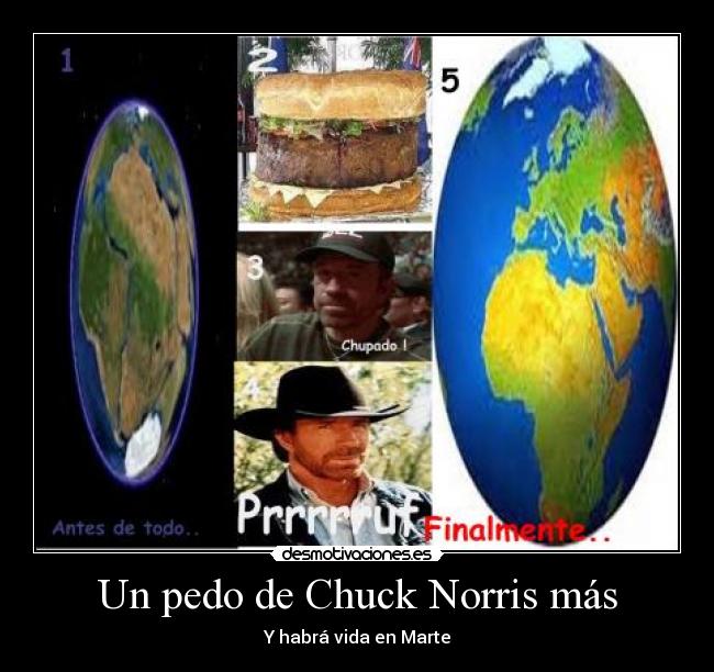 Un pedo de Chuck Norris más - Y habrá vida en Marte
