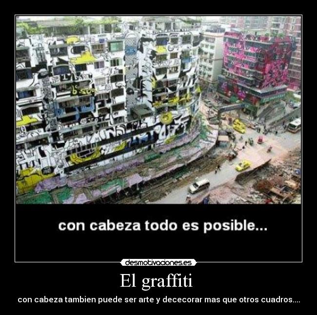 El graffiti -