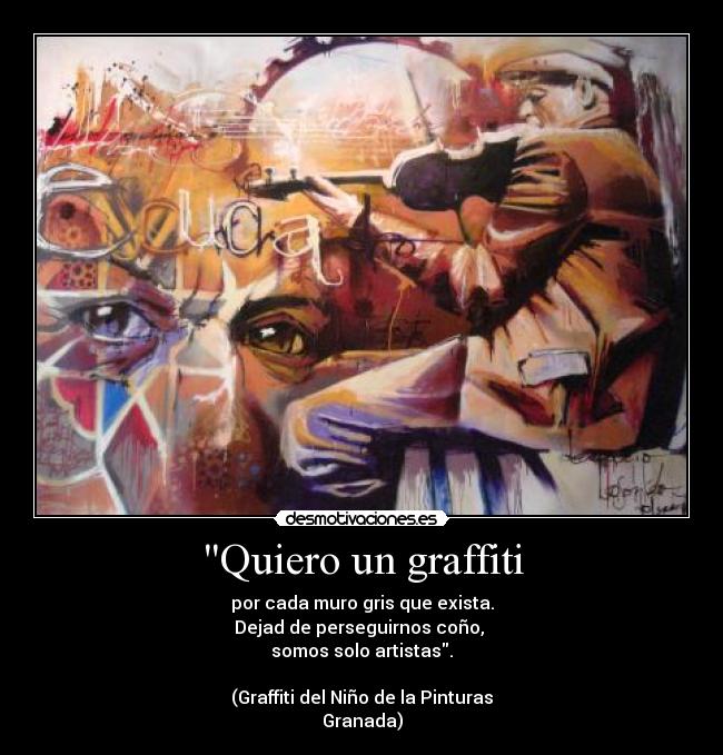 Quiero un graffiti - 