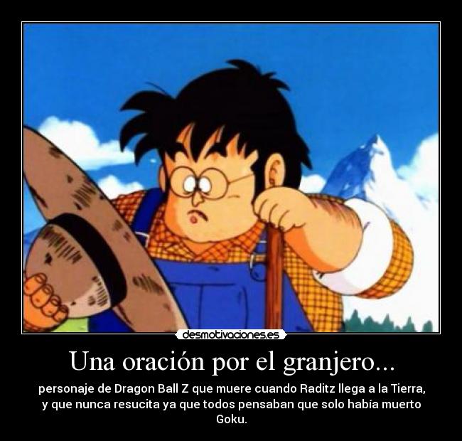 Una oración por el granjero... - 