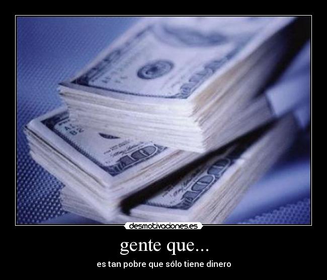 gente que... - 