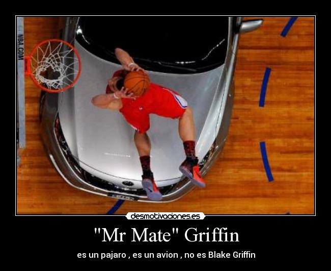 Mr Mate Griffin - es un pajaro , es un avion , no es Blake Griffin