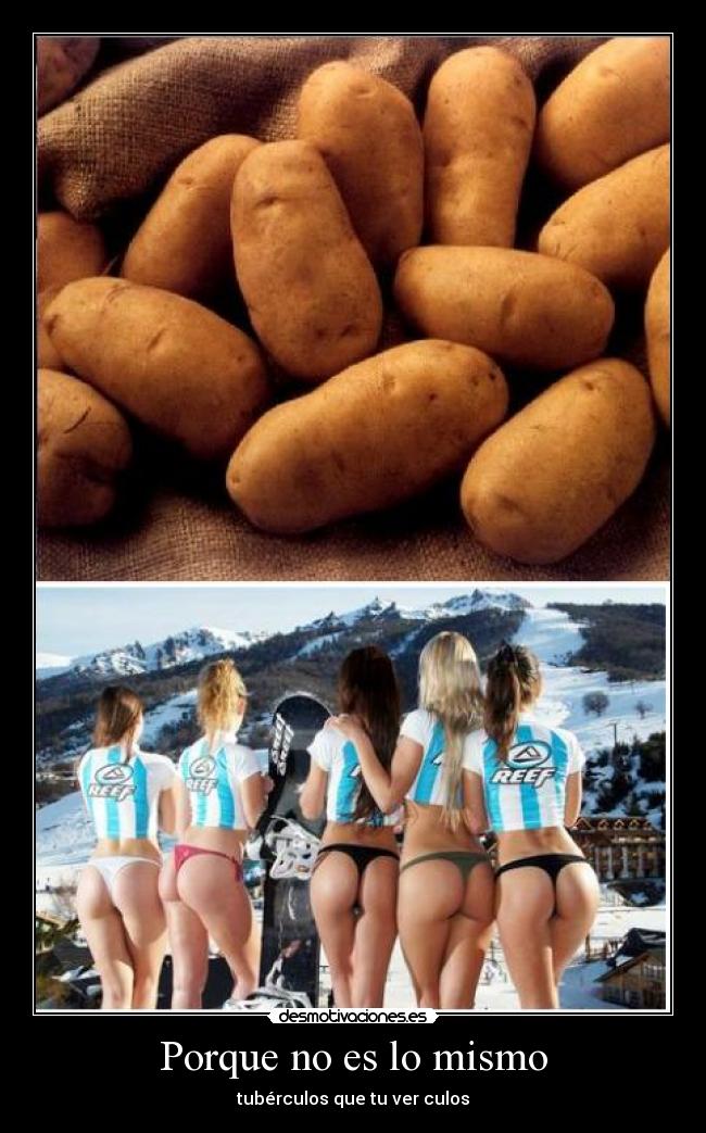 Porque no es lo mismo -