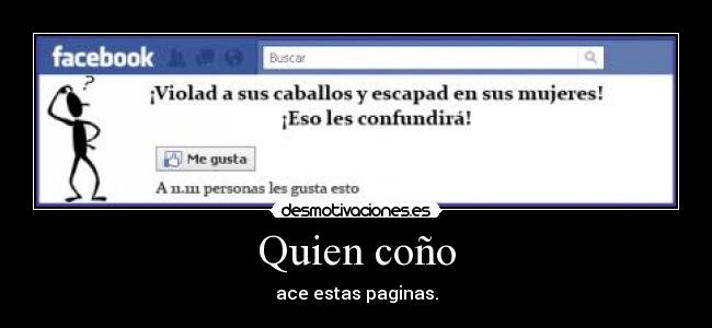 Quien coño - 