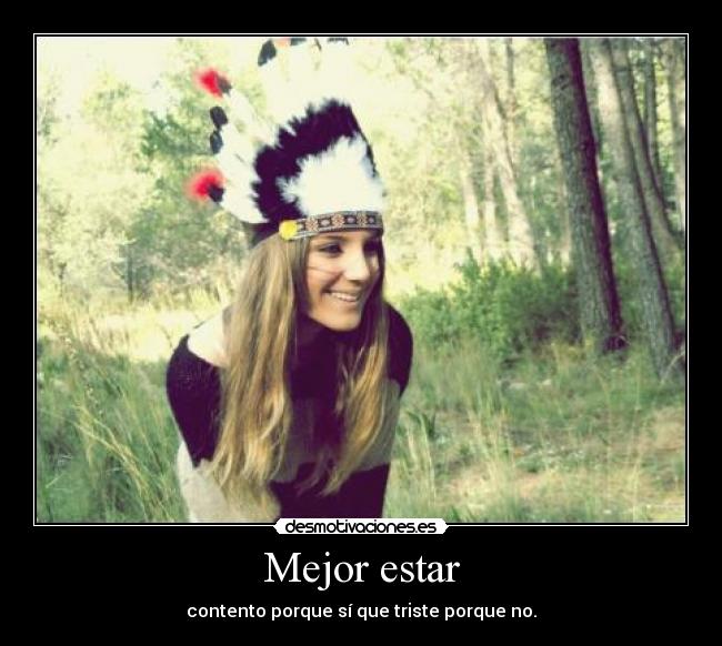 Mejor estar -