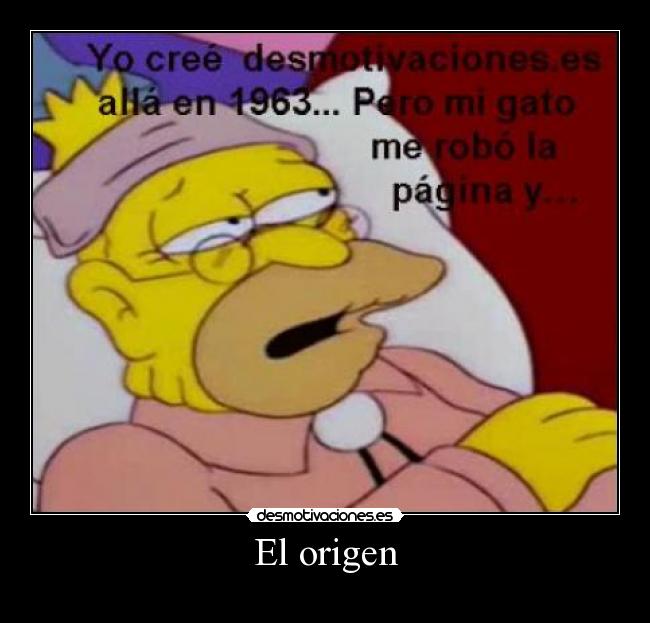 El origen -