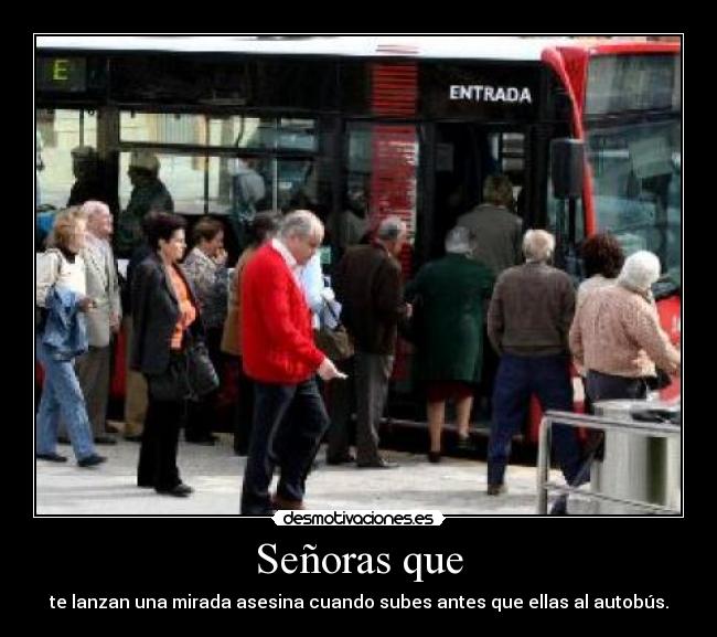 carteles guagua senoras que desmotivaciones