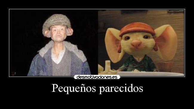 Pequeños parecidos -