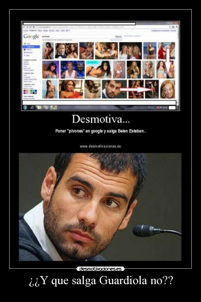 ¿¿Y que salga Guardiola no?? - 