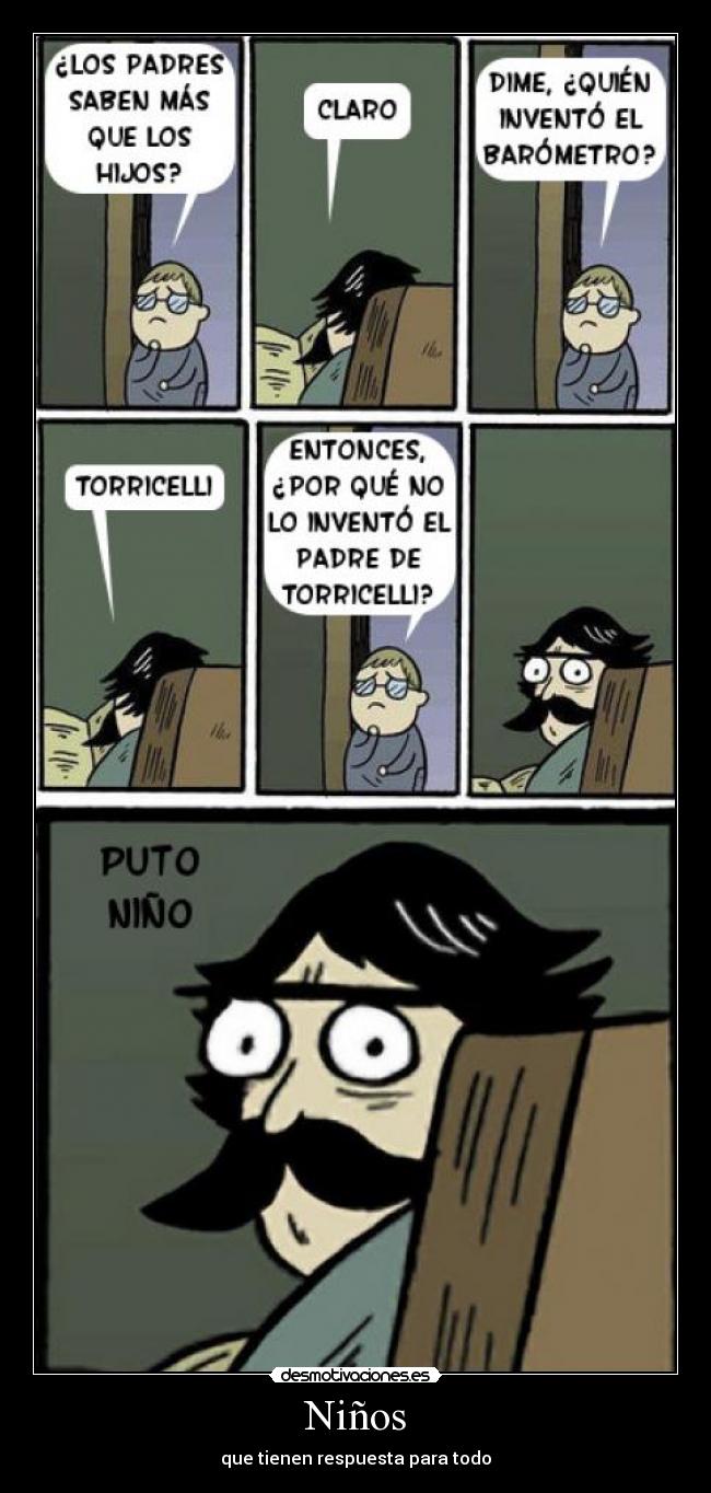 Niños - que tienen respuesta para todo