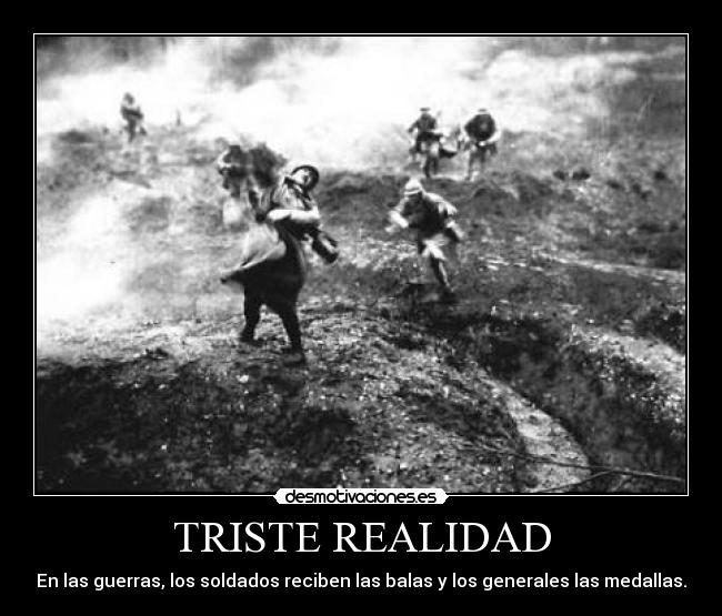 TRISTE REALIDAD - 