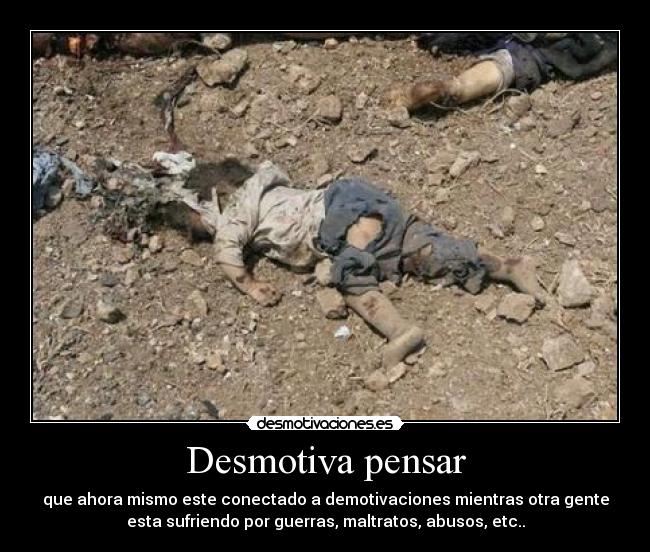 Desmotiva pensar - 