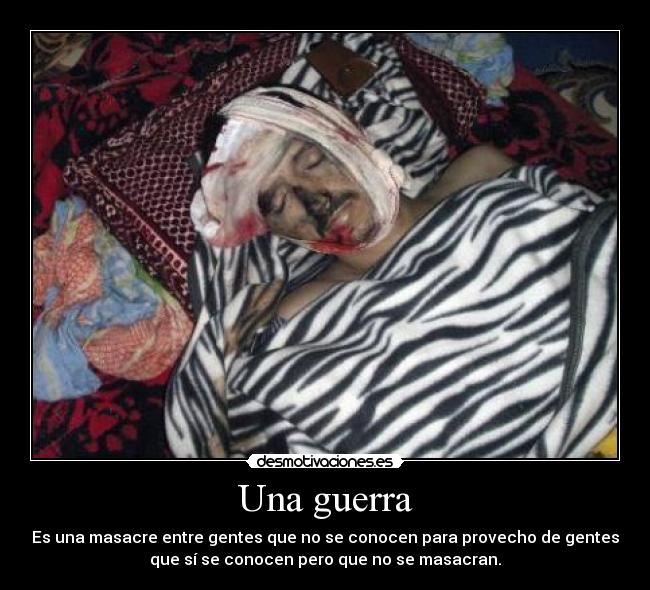 Una guerra - 