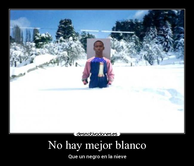 No hay mejor blanco - 