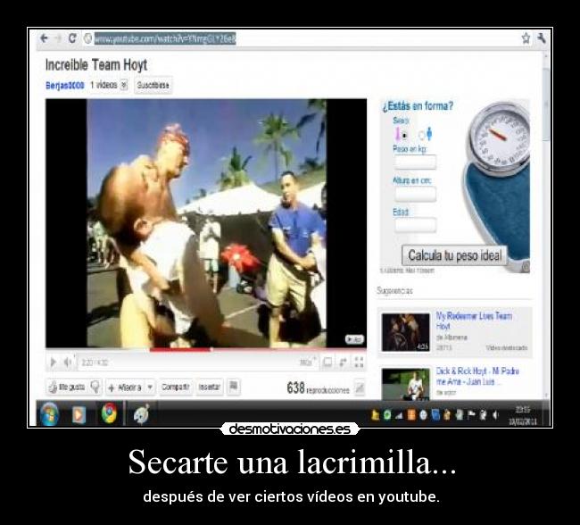 Secarte una lacrimilla... -