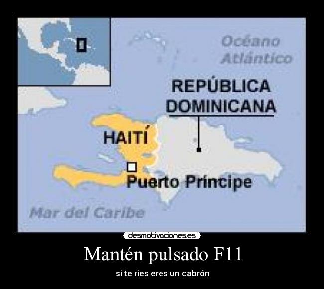 Mantén pulsado F11 - 