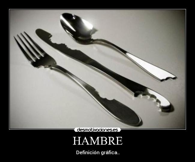 HAMBRE - Definición gráfica..
