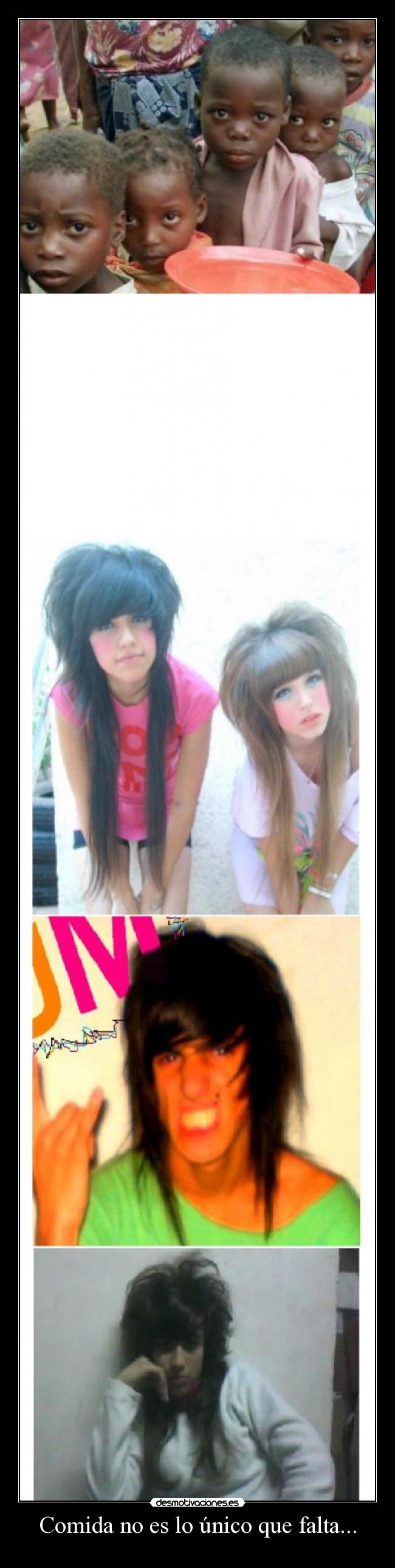Comida no es lo único que falta... - 