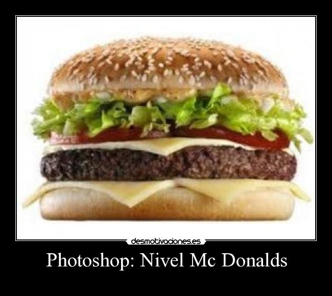 Photoshop: Nivel Mc Donalds - 